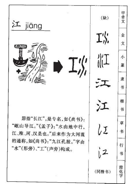 江字五行|江字的五行属什么